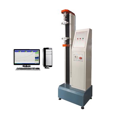 Κίνα Single Column Rubber Tensile Strength Testing Machine Utm Tensile Test 500mm/Min 200N προς πώληση