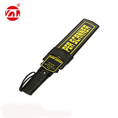 China Highly Sensitive Metal Detector , LED Light Hand Held Metal Detector for sale