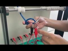 IEC884-1 360° Cable Plug Bend Testing Machine With 6 Groups Test Stations