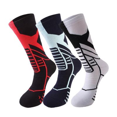 China Professional Custom Logo Disposable Elite Women Man Breathable Running Fitness Sport Socks Basketball Sock for sale