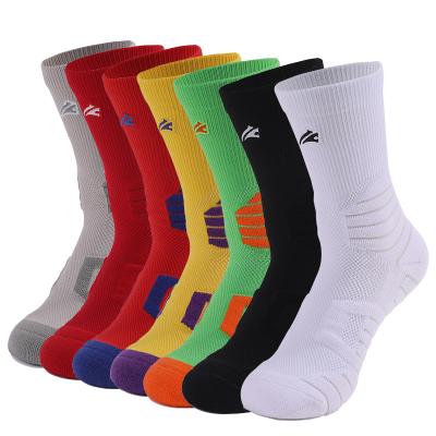 China Disposable Wholesale Custom Embroider Custom Logo Basketball Socks Crew Men Women Stocking Colorful Socks for sale