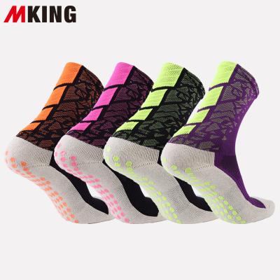 China Wholesale Professional Sports Men Anti-skid Breathable Women Sport Grip Basketball Football Soccer Sock for sale