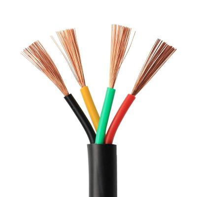 China Construction 2 To 24 Core RVV Power Cable Wires Fire Resistant PVC Insulated Copper Conductor Control Cable for sale