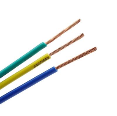 China Construction Fabricating 2.5mm PVC Insulated Single Core Copper Electrical Wire House Wiring Electrical Cable for sale