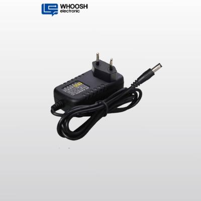 China fuente de alimentación del adaptador 12V 1A de la fuente de alimentación del CCTV 12W de 75*40*30m m con el enchufe de la UE de Reino Unido LOS E.E.U.U. en venta