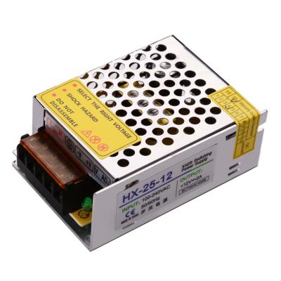 China Fuente de alimentación de vivienda de aluminio del modo de la transferencia del conductor 2A 25W del poder del LED en venta