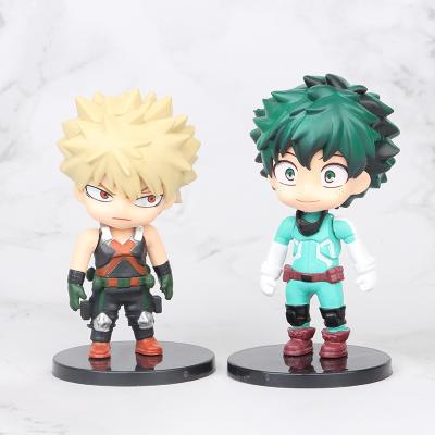 China Japanese Anime My Hero Cartoon Midoriya Izuku Katsuki Todoroki Shoto Action Number PVC Action Number Collectible Model Toy for sale