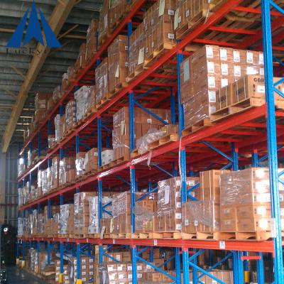 China Warehouse Pallet Racking System Warehouse Shelves Heavy Duty , Warehouse Picking Shelving Rack for sale