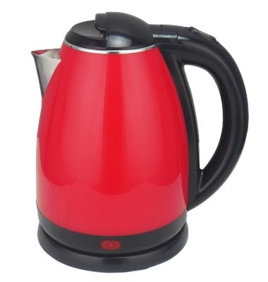 China 360 Degree Home Appliances 1.8L Low Rotation High Quality Stainless Steel Large Capacity Electric Kettle for sale