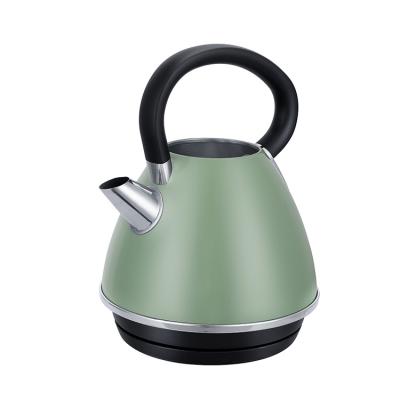 China 360 Degree Rotating Hotel Base Appliances Quick Boiling Kettle Stainless Steel Electric Kettles With Handle for sale