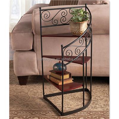 China (Other) Adjustable 3 Tier Accent Table Mosaic Garden Metal Plant Stand for sale