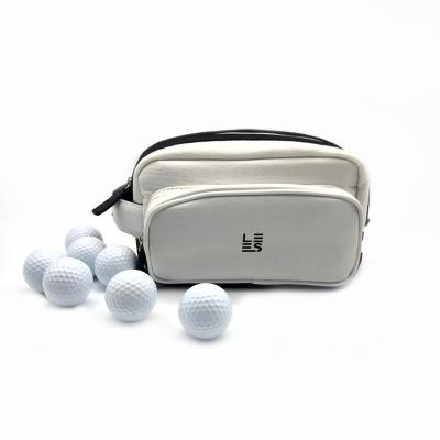 China Fashionable Custom Logo New Portable Outdoor Durable Sports Golf Bag Holder Ball Storage Pocket for sale