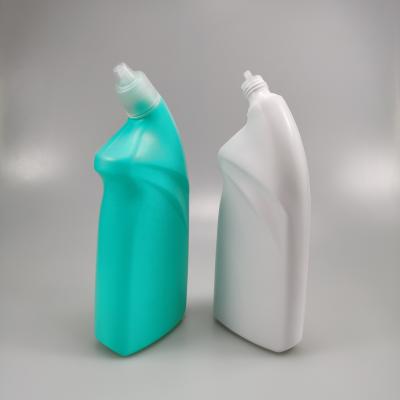 China 600 ml frasco de plástico Hdpe vazio para detergentes líquidos com etiquetas personalizadas à venda