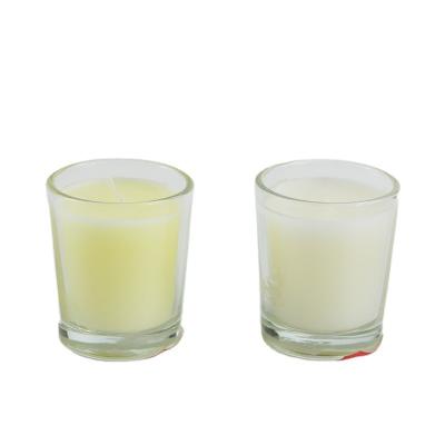 China Transparent Incense Cup Glass Scented Candle for Home Decoration Cosmetic Package for sale