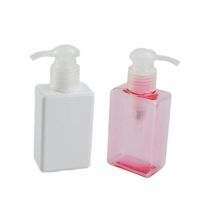 China Bottle color Customized Pet Colorful Hand Lotion Pump Plastic Shampoo Bottles with PP Pump for sale