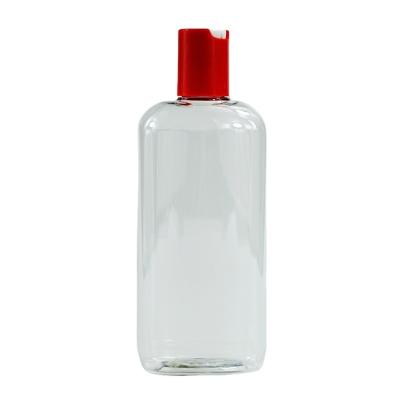 China Industrial Cosmetic Bottle 500ml Pet Plastic with Disc Cap and Customized Color for sale