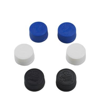 China Bottle Cap CRC Caps 24/410 Screw Cap PP Material Childproof Cap with Heat Induction Foil Liner for sale