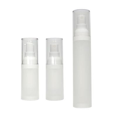 China AS Luftlose Pumpflasche 15 ml 30 ml 50 ml Nachfüllbare Reisegehäuse in individueller Farbe zu verkaufen