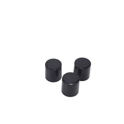 China 20mm 24mm 28mm Negro Cap plástico Sellado Pp Material Cap de tornillo 24/410 24/415 28mm en venta