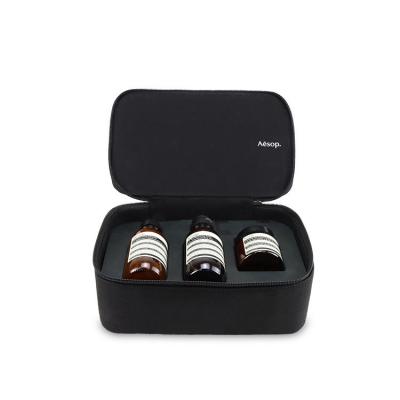 Cina Biodegradable Paper Molded Pulp Tray Packaging Box With Lid for Luxury Perfume Set in vendita