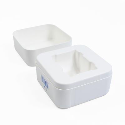 Cina Face Cream Paper White Molded Pulp Tray Integrated Packaging Insert And Box in vendita