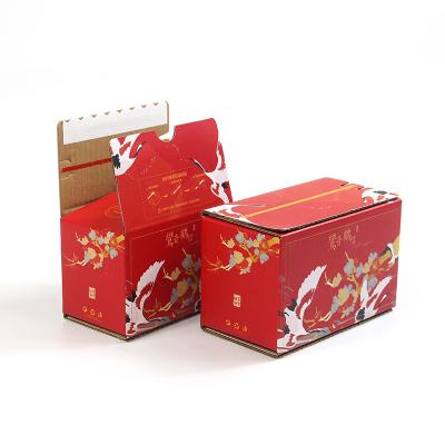 China Natural Brown Kraft Paper Zipper Tear Open Box Triple Wall Cardboard Zipper Carton Box zu verkaufen