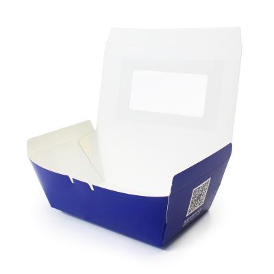 China Kraft Food Takeout Boxes Take Away Packaging Large Disposable Custom Logo Printing zu verkaufen