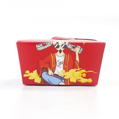 中国 Sandwich Food Delivery Packaging Box Four Sided Kraft Paper Rigid Boxes 販売のため