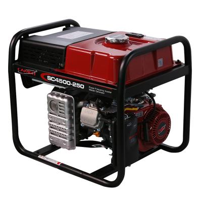 China Hotels 50A to 300A Portable Gasoline/ Diesel Welding Generator 110 120 170 180 200 230 Amp 2kVA 3kVA 5kVA 6kVA Welder Generator for sale