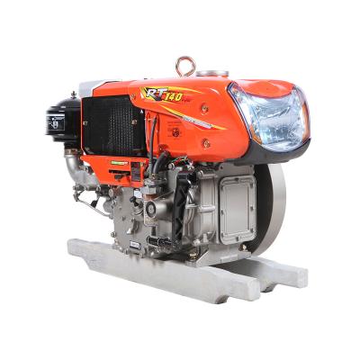 China Water-cooled Rt140d 9.2kw 12.5HP Single Cylinder Water Cooled Diesel Engine Electric Start 4 Stroke Diesel Engine for sale