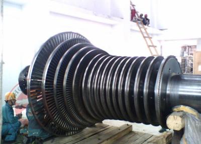 China Hydraulic Forged Alloy Steel Steam Turbine Rotor In Power Generation Equipment for sale