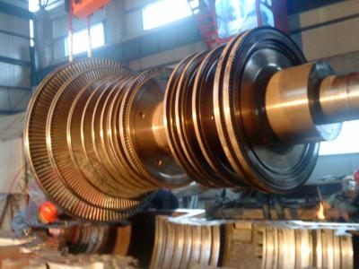 China Alloy Steel Steam Turbine Rotor Forging In Power Generation Equipment for sale