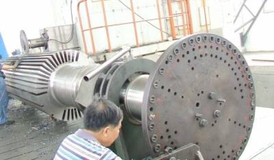 China Large Capacity Steam Turbine Rotor Forging Generator Rotor Heavy Industry ASTM / DIN for sale