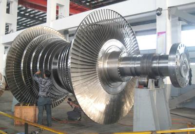 China 25Cr2Ni4MoV Turbo-Rotor Stream Turbine Rotor Forging 50T For GasTurbine Machine for sale