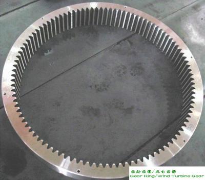 China Caja de cambios rodada EN10228 ASME del reborde de la forja del anillo de la turbina de viento 4340 en venta