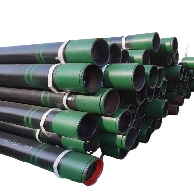 China OCTG Pipe Liquid Oil Well Casing Pipe API 5ct Casing And Tubing Steel Pipe for sale