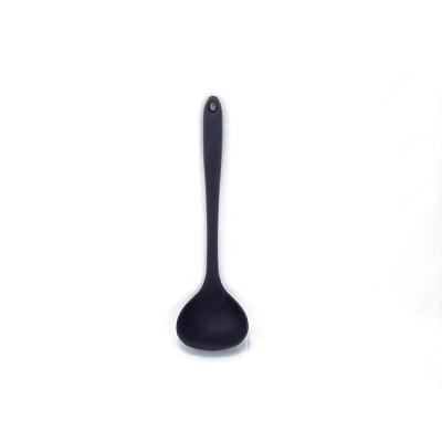 China Kitchenware Rebranding Kitchen Utensils Silicone Handle Kitchenware Kitchenware Soup Pocket Extra Long Lean Viable Silicone for sale