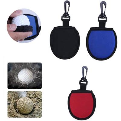 China Come with a plastic clip to carry single ball remover golf bag golf ball seal portable pocket golf ball seal pouch with clip for sale