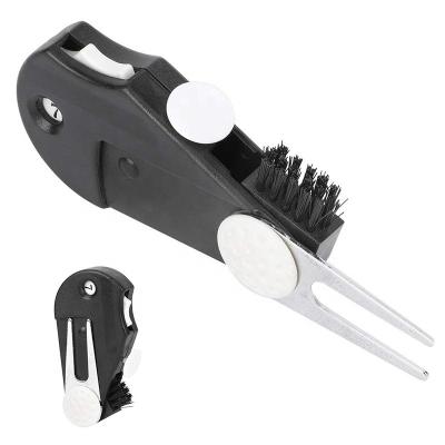 China Great gift for any golfer (Christmas golf divot repair tool multi function golf ball marker score counter brush cleaner for sale