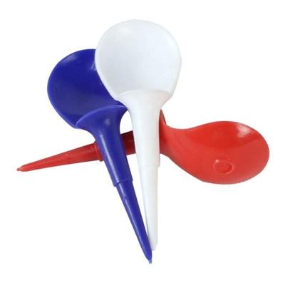 China Plastic Golf Tees Chair Shaped Anti-Slice Chair Shaped Anti-Slice Customized Golf Tees Fun Holder Digging Home Golf Training package for sale