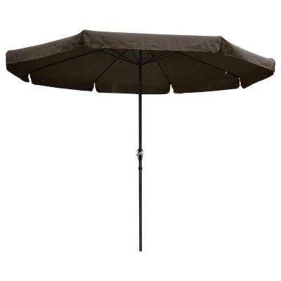 China Modern Promotional Waterproof Custom Foldable Steel Aluminum Large Patio Color Outdoor Garden Umbrella for sale