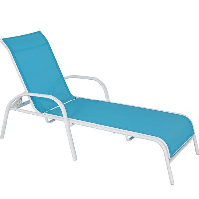 China Modern Outdoor Rattan Lounge Chairs Leisure Plastic Beach Chairs for sale