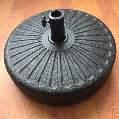 China Durable 22L Round Plastic Water Base For Outdoor Market Umbrella for sale