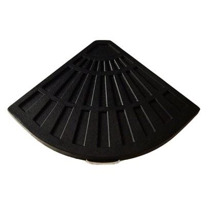 China Durable Easy Assembly Round Resin Umbrella Propeller Shaped Base For Outdoor Parasol Cantilever Base for sale