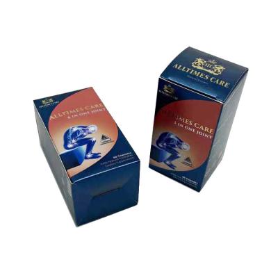 China Luxury Recycled Materials Design Medicine Packaging Box With Set Box Hot Sale Perfume Customers Logo UV Coating UV Coating Printing for sale