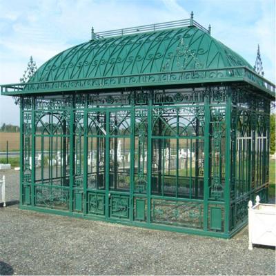 China Easily Install Industrial Gardenhouse Wrought Iron for sale