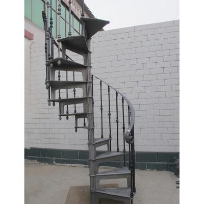 China Contemporary Outdoor Modern Used Spiral Staircase Model 1895 Steel for sale