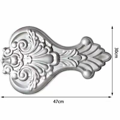 China New Design Luxury Cast Iron Metal Aluminum Stamping Door Easily Assembled Door Decoration Ornaments Hot Selling for sale