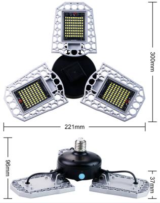 China Deformable Led Warehouse Garage Lights Indoor LED High Bay Light 80W Waterproof IP65 Warehouse for sale