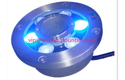 China 145mm de Lichten LEIDENE van de Diameter volledig AISI304 Onderwater Geleide Fontein Controle Één van DMX512 Licht die Één Pijp overgaan Te koop